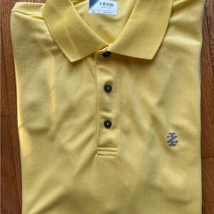 IZOD Men's Yellow Polo Shirt XL